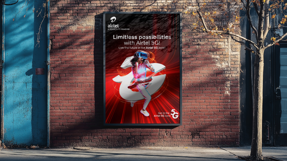 Airtel 5G campaign design