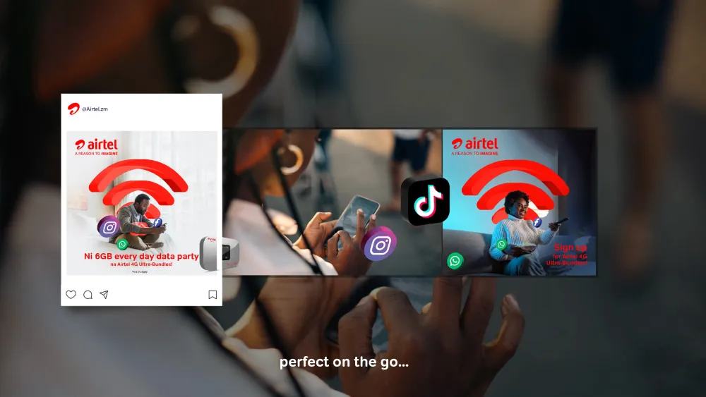 Airtel HBB Ultra campaign